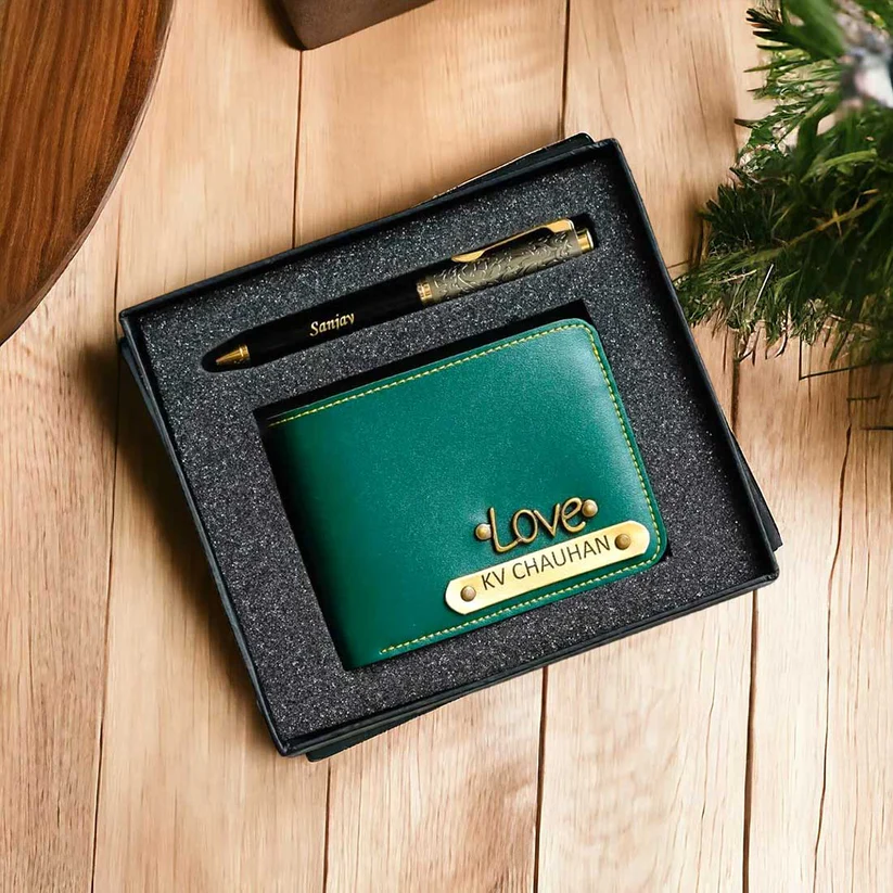 Men's Wallet Indian Faux Leather and Pen Combo 1 review - Image 5