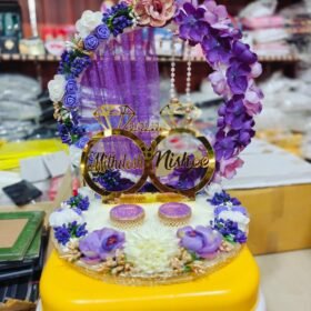 Engagement ring platter