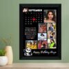 Customized Photo Frames Size 8x12in